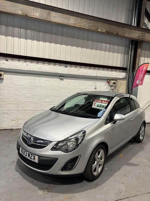 Used Vauxhall Corsa 2013 Silver Hatchback