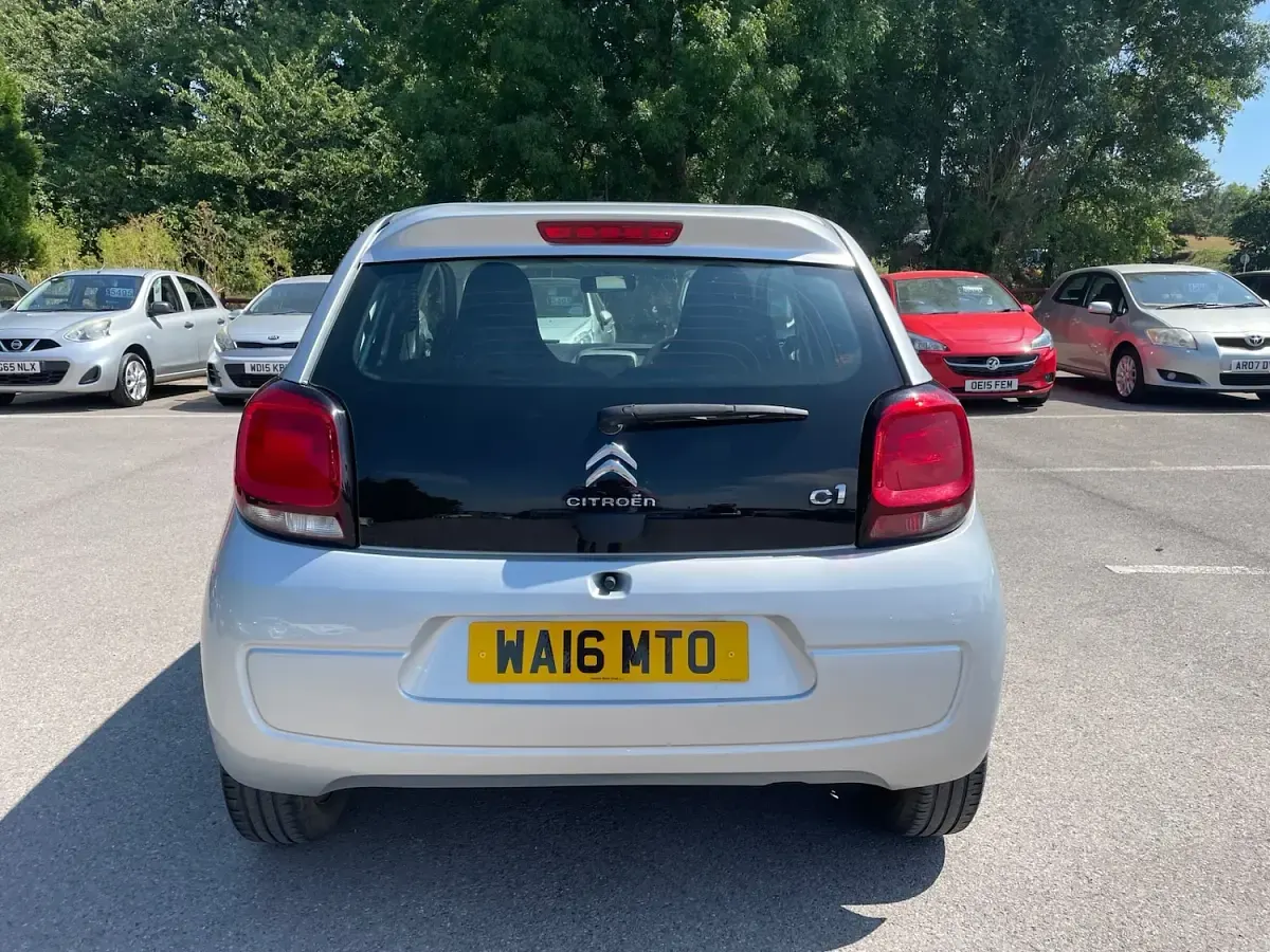 Used Citroën C1 Feel 82 HP (60 kW) 2016 Grey Hatchback