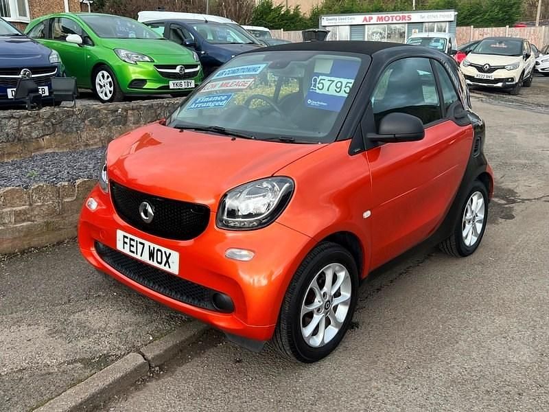 Used Smart ForTwo Coupé Passion 2017 Orange Coupe
