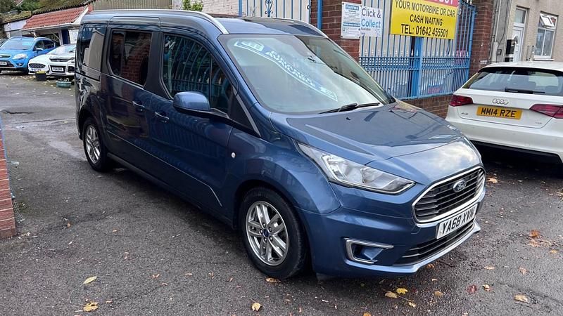 Blue Used 2018 Ford Tourneo Titanium MPV | £7,999 (Fair price) - Image 1/4