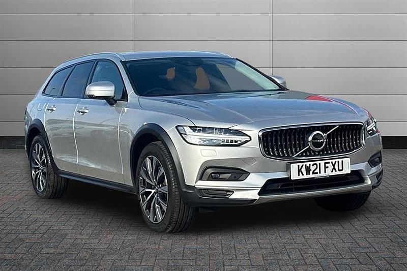 Bright silver Used 2021 Volvo V90 CC Estate | £37,495 - Image 1/2