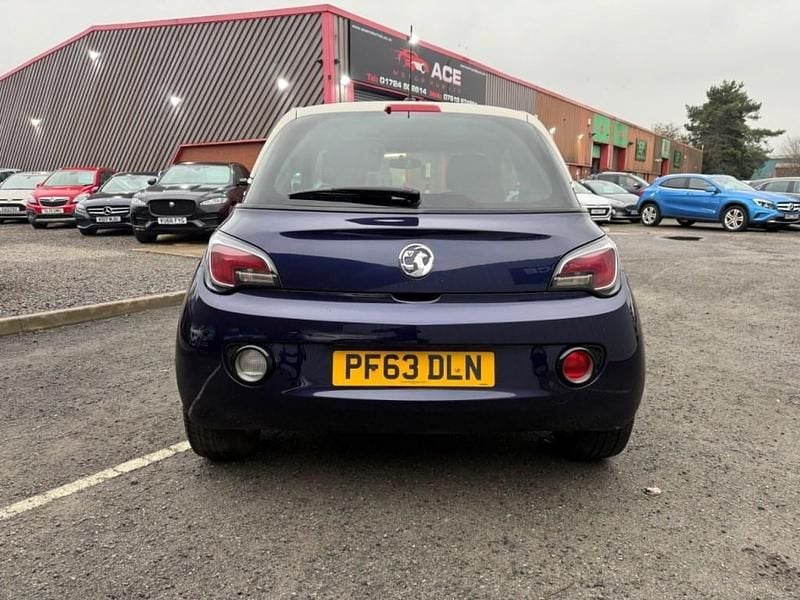 Used Vauxhall Adam Glam 2013 Blue Hatchback