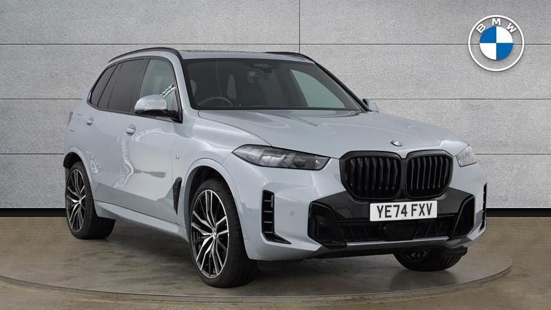 Grey Used 2024 BMW X5 M Sport SUV | £70,750 - Image 1/4