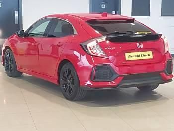Used Honda Civic SR 126 HP (92 kW) 2018 Red Hatchback