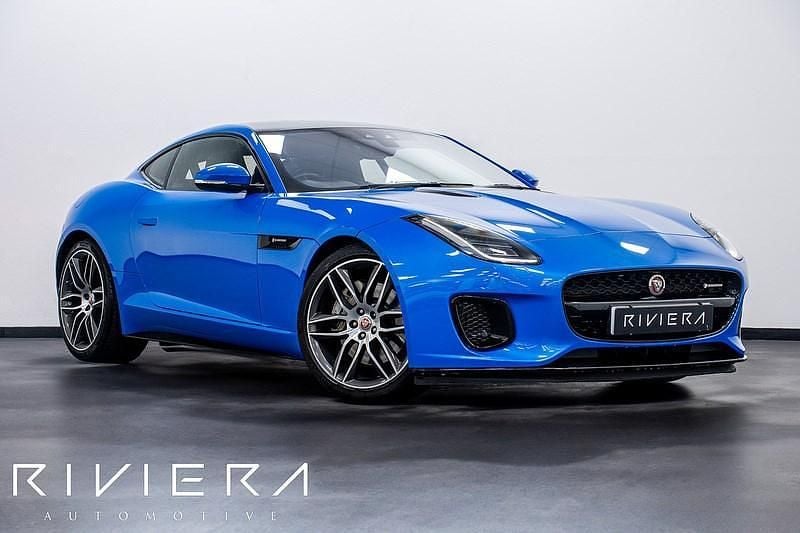 Blue Used 2019 Jaguar F-Type R-Dynamic Coupe | £30,795 (Fair price) - Image 1/4