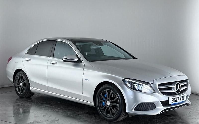 Silver Used 2017 Mercedes C350e Premium Plus Sedan | £12,800 (Fair price) - Image 1/3