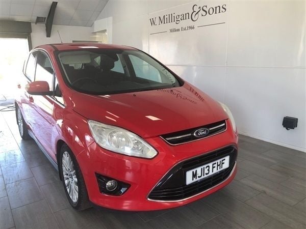 Red Used 2013 Ford C-MAX Titanium MPV | £3,295 - Image 1/1
