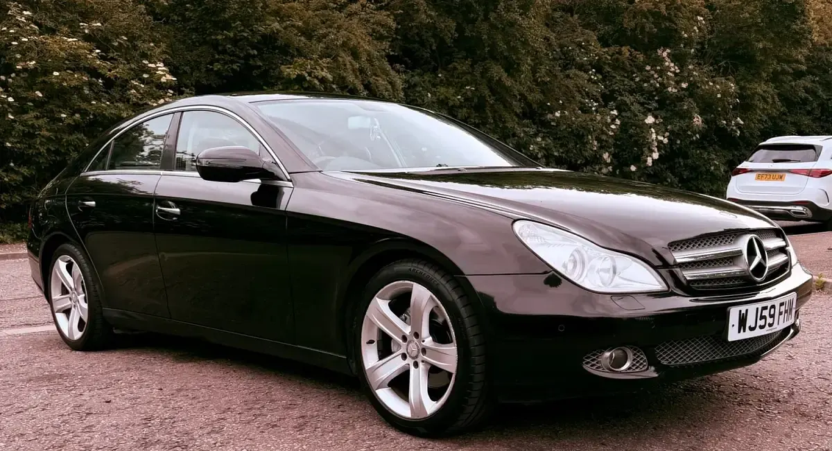 Used Mercedes CLS320 2009 Black Coupe