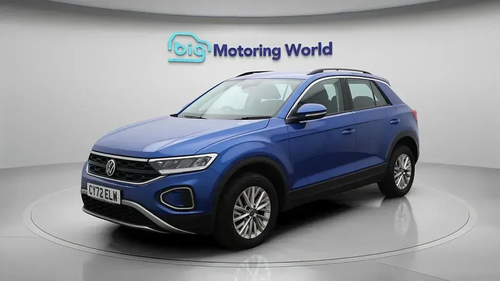 Begagnad VW T-Roc S 150 HK (110 kW) 2023 Blå SUV