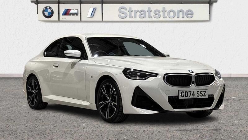 White New 2025 BMW 220 M Sport Coupe | £33,800 - Image 1/3