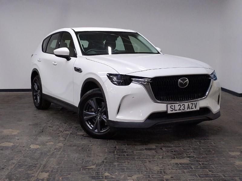 White Used 2023 Mazda CX-60 Exclusive-Line SUV | £27,798 (Fair price) - Image 1/4
