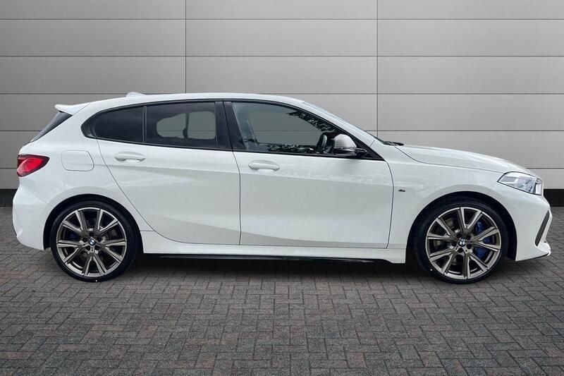 Used BMW M135 Shadowline 306 HP (225 kW) 2021 White Hatchback