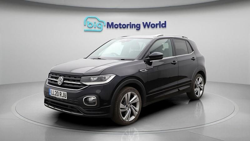 Used VW T-Cross R-line 116 HP (85 kW) 2020 Black SUV