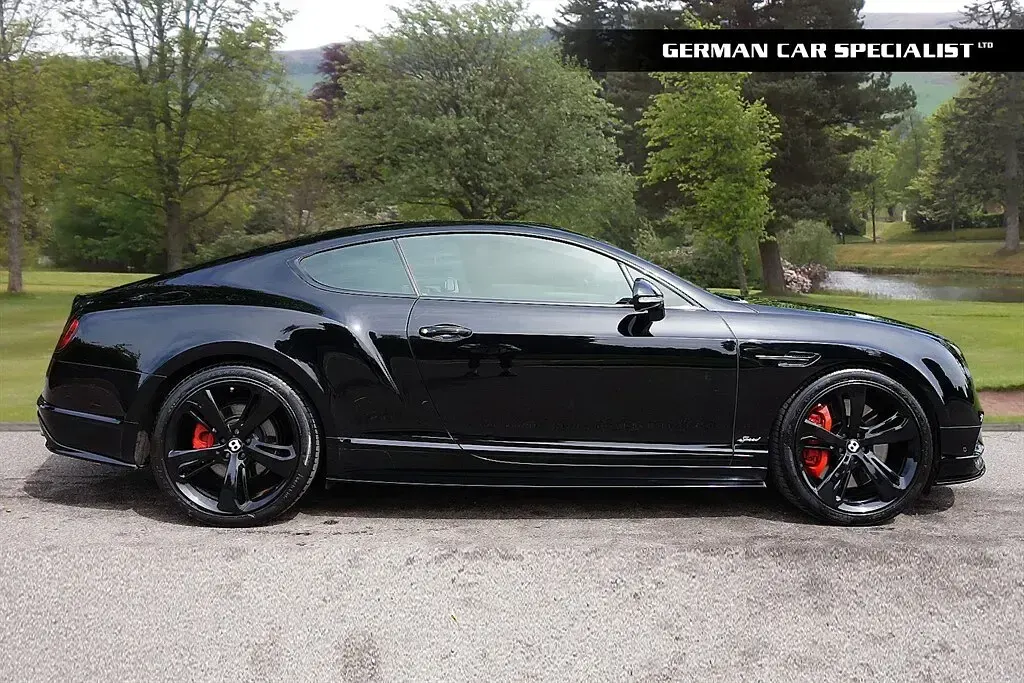 Used Bentley Continental GT Mulliner 635 HP (467 kW) 2017 Onyx black Coupe
