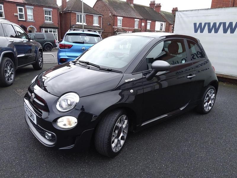 Used Fiat 500 Sport 70 HP (51 kW) 2021 Black Hatchback
