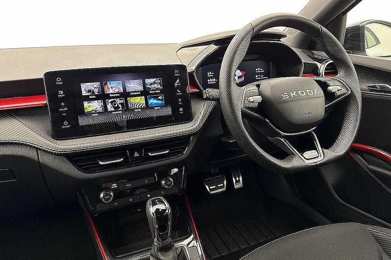 Used Skoda Fabia Monte Carlo 85 HP (62 kW) 2025 Moon white metallic Hatchback