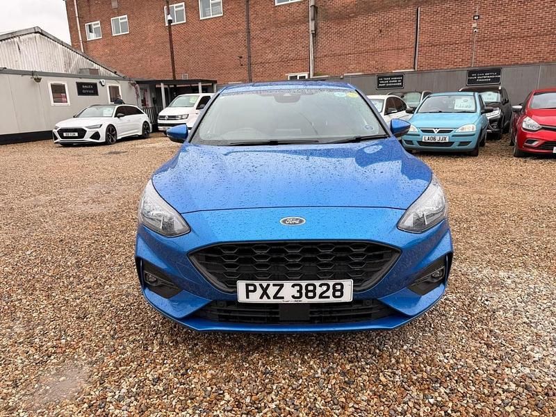 Used Ford Focus ST-Line 120 HP (88 kW) 2021 Blue Hatchback
