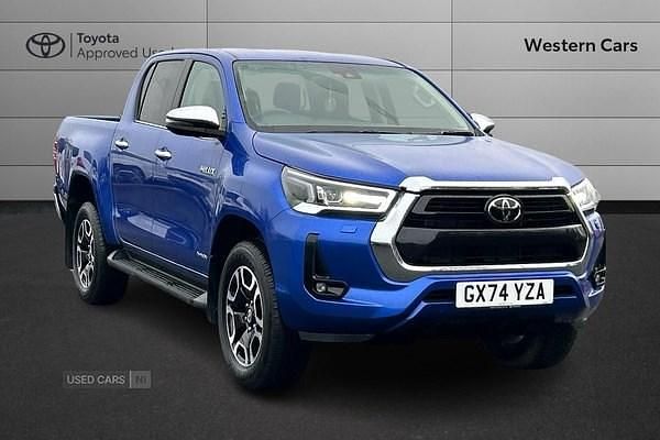 Used Toyota HiLux 150 HP (110 kW) 2024 Blue Pickup
