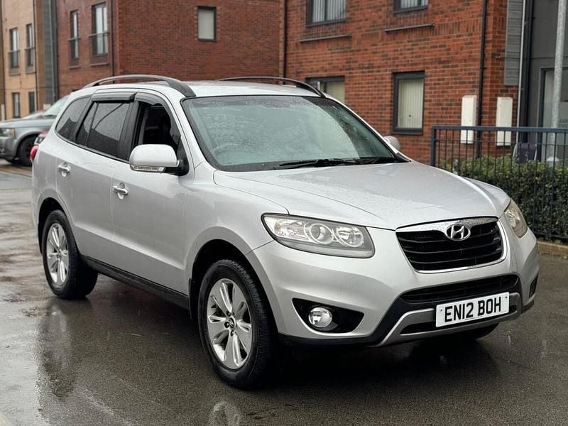 Used Hyundai Santa Fe Premium 194 HP (142 kW) 2012 Silver SUV