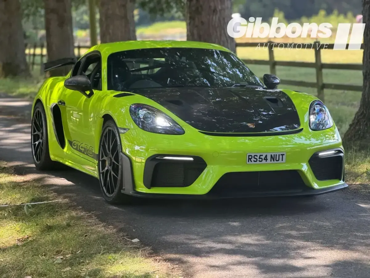 Used Porsche 718 Cayman GT4 2023 Green Coupe