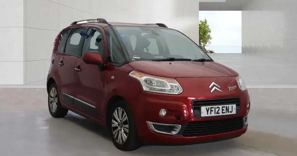 Used Citroën C3 Picasso Exclusive 2012 Red MPV
