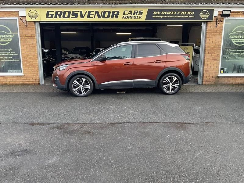Used Peugeot 3008 GT-line 130 HP (95 kW) 2019 Bronze Hatchback
