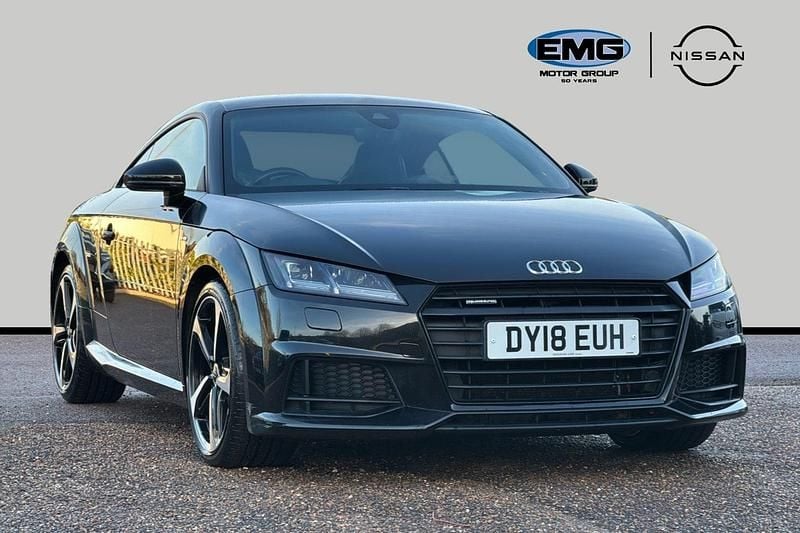 Used Audi TT Black Edition 230 HP (169 kW) 2018 Black Coupe