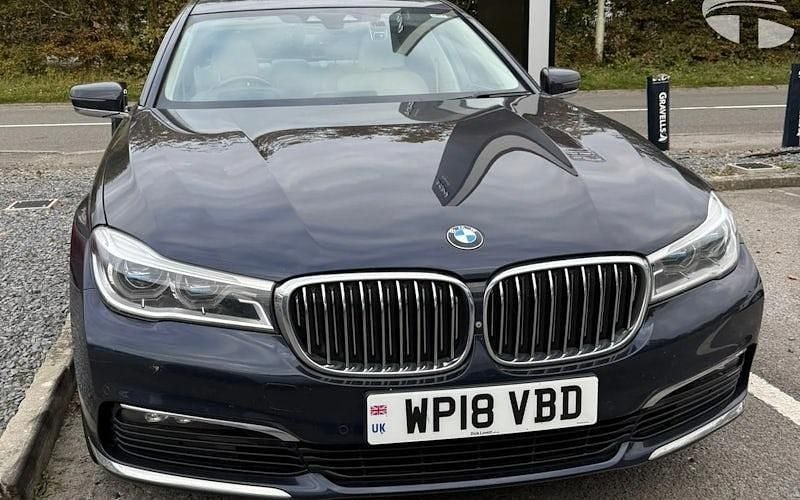 Blue Used 2018 BMW 740L Comfort Edition Sedan | £23,699 - Image 1/2