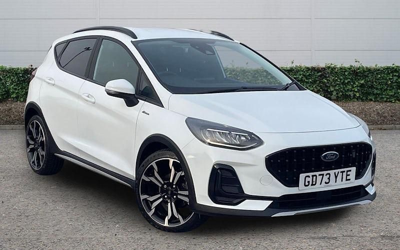 Used Ford Fiesta Active X 101 HP (74 kW) 2024 White Hatchback