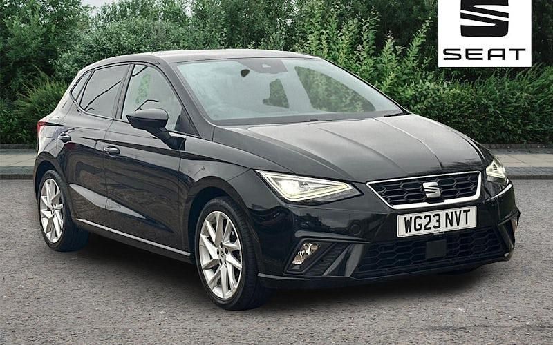 Used Seat Ibiza FR 80 HP (58 kW) 2023 Midnight black Hatchback