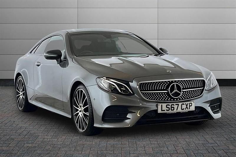 Selenite grey Used 2017 Mercedes E220 AMG Line Premium Coupe | £19,995 (Fair price) - Image 1/4