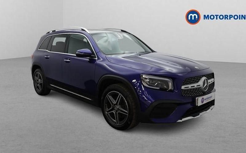 Used Mercedes GLB200 AMG Line Premium Plus 163 HP (119 kW) 2022 Blue SUV