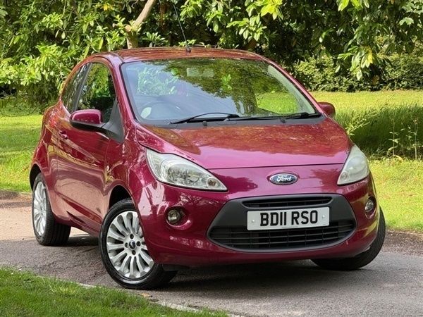 Red Used 2011 Ford Ka Zetec Hatchback | £1,495 (Fair price) - Image 1/1