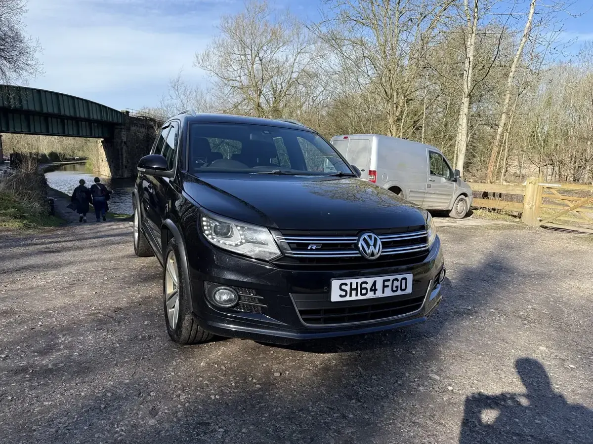 Used VW Tiguan R-line 177 HP (130 kW) 2015 Black SUV