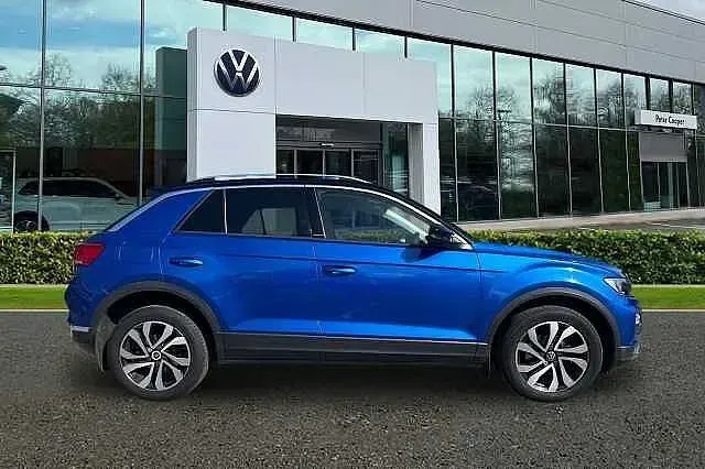Used VW T-Roc Active 150 HP (110 kW) 2021 Blue SUV