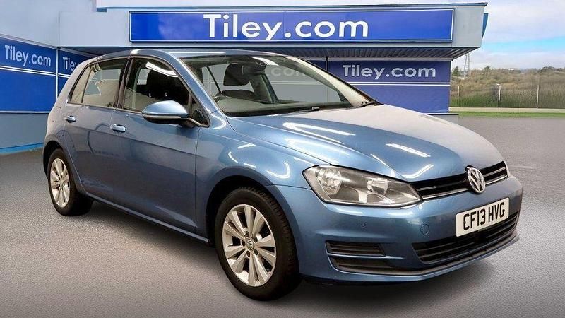 Blue Used 2013 VW Golf VII SE Hatchback | £6,990 (Fair price) - Image 1/2