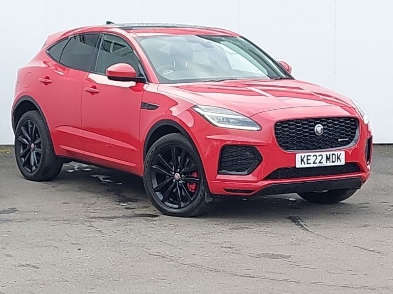 Red Used 2022 Jaguar E-Pace R-Dynamic SUV | £28,998 (A bit pricey) - Image 1/4