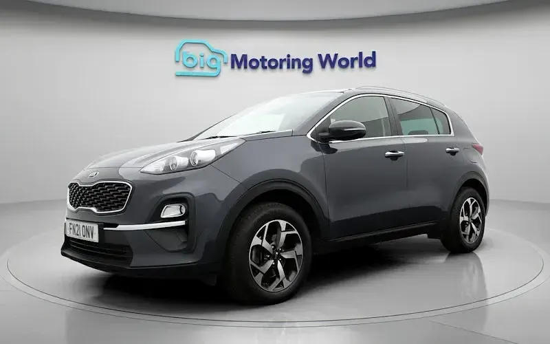 Used Kia Sportage 177 HP (130 kW) 2021 Grey SUV