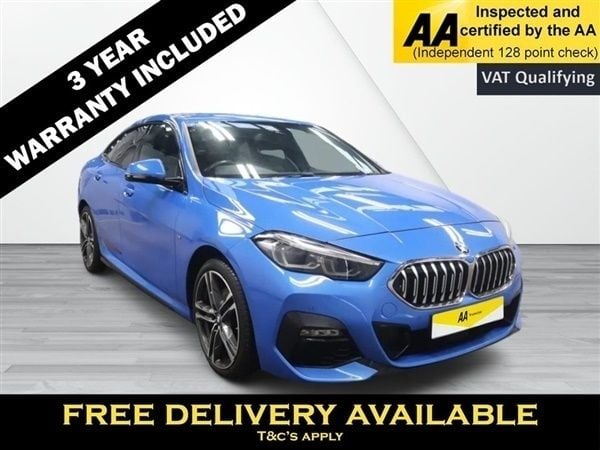 Blue Used 2021 BMW 218 M Sport Sedan | £23,694 - Image 1/1