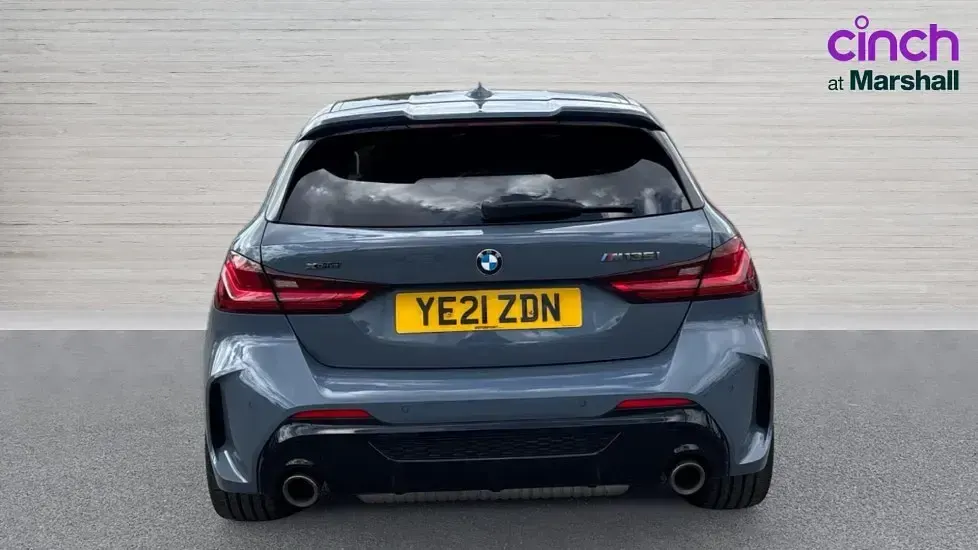 Used BMW M135 Comfort Edition 306 HP (225 kW) 2021 Grey Hatchback
