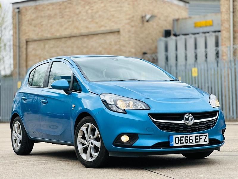 Used Vauxhall Corsa 75 HP (55 kW) 2016 Blue Hatchback
