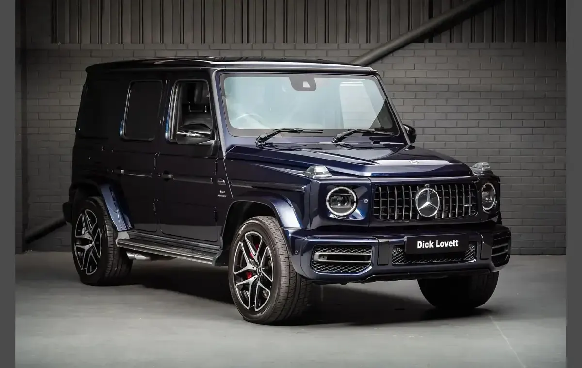 Used Mercedes G63 AMG 576 HP (423 kW) 2019 Blue SUV