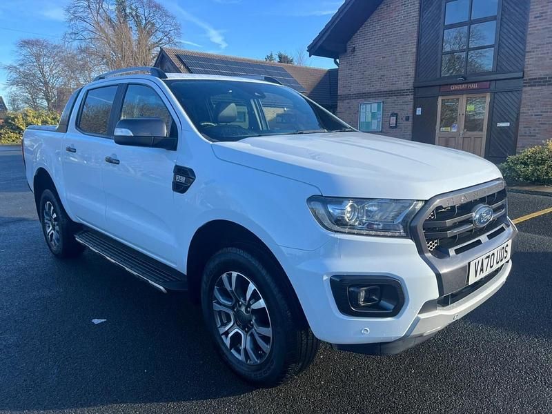 White Used 2020 Ford Ranger Wildtrack Pickup | £14,935 (Good price) - Image 1/3
