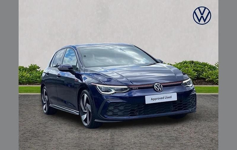 Used VW Golf VIII GTI 245 HP (180 kW) 2023 Blue Hatchback
