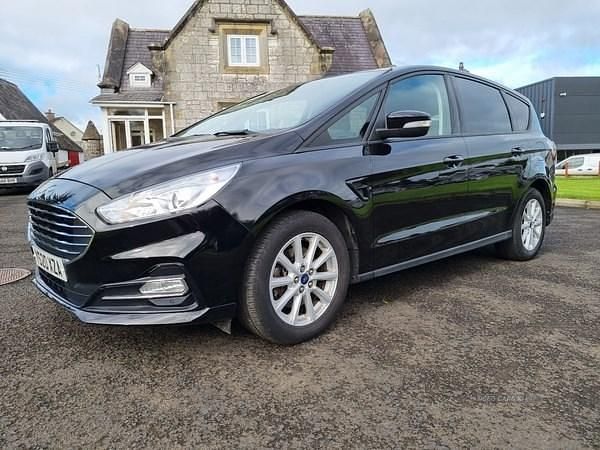 Used Ford S-MAX Zetec 150 HP (110 kW) 2020 Black MPV
