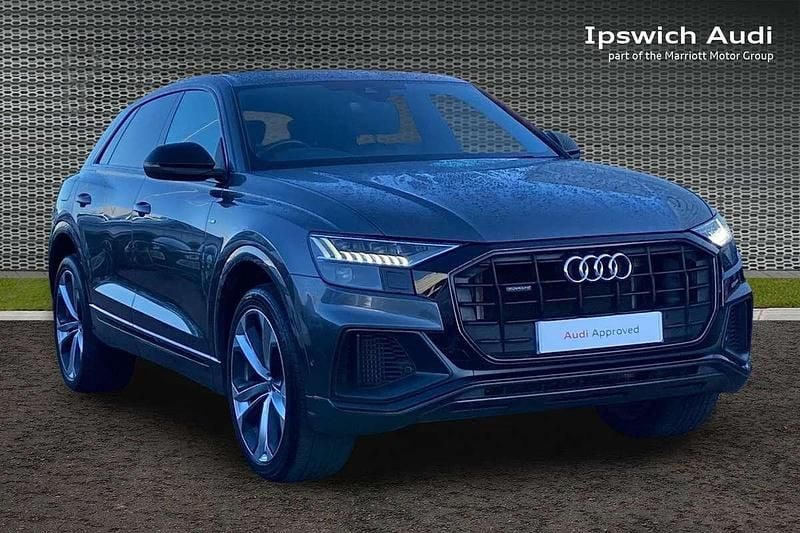 Grey Used 2022 Audi Q8 Black Edition SUV | £40,517 (Fair price) - Image 1/4