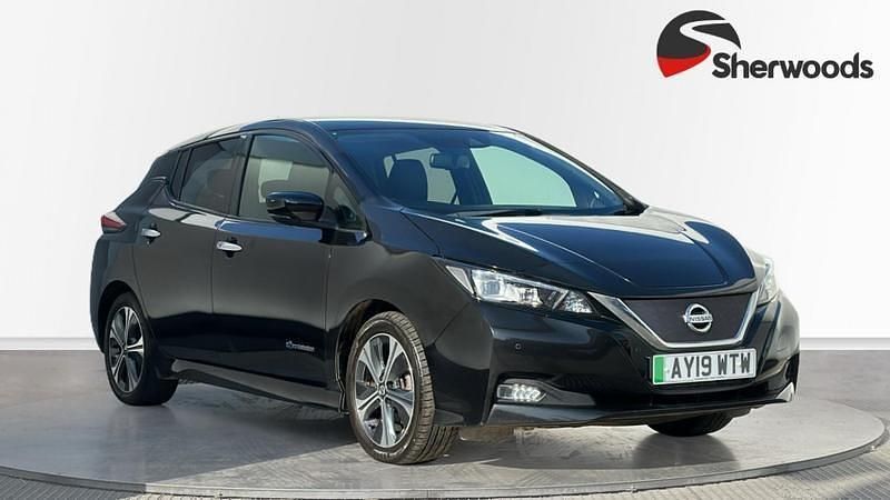 Usado Nissan Leaf 110 kW (150 HP) 2019 Preto Citadino