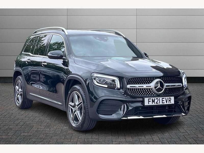 Black Used 2021 Mercedes GLB200 AMG Line Premium Plus SUV | £31,550 (Fair price) - Image 1/2