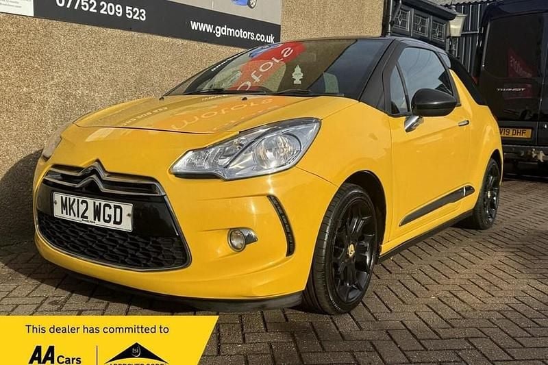 Yellow Used 2012 Citroën DS3 Hatchback | £2,495 (Fair price) - Image 1/1
