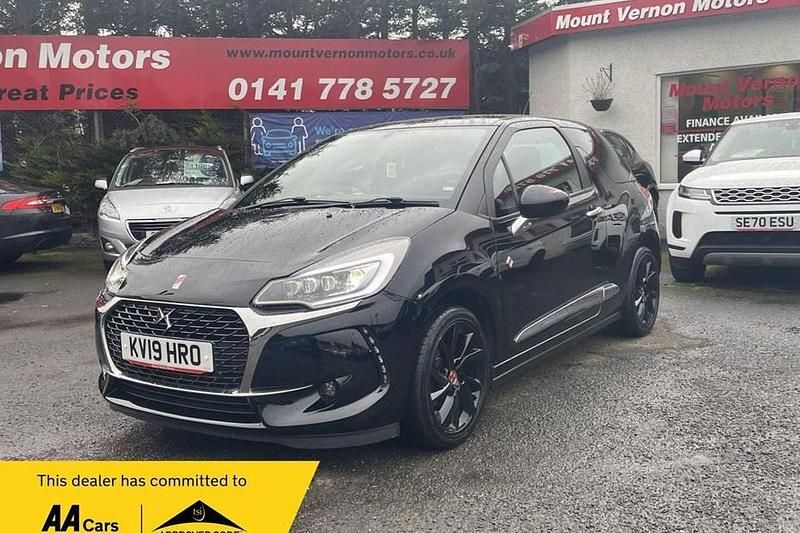 Black Used 2019 DS Automobiles DS3 Performance Hatchback | £9,995 (Fair price) - Image 1/1